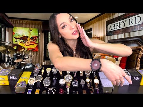 ASMR - Showing You My Watch Collection | Tapping (Soft Spoken)
