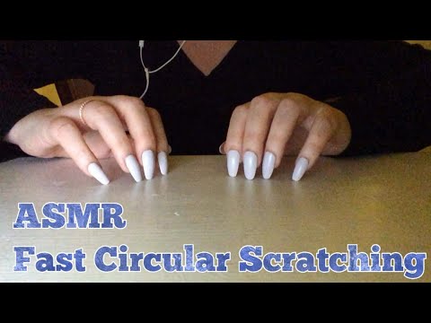 ASMR Fast Circular Scratching