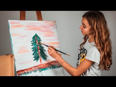 ASMR PAINTING FOR CHRISTMAS!