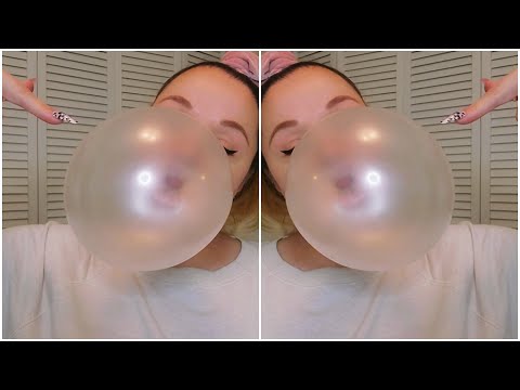ASMR | Blowing BIG Bubbles!