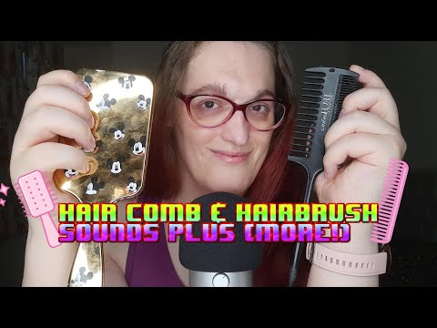 🎧ASMR | Hair Brush & Comb Sounds + (MORE!)