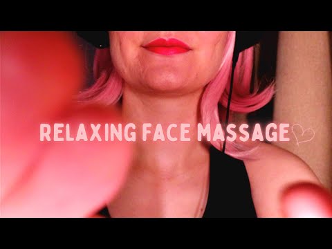 ASMR A Relaxing Face Massage (face touching)