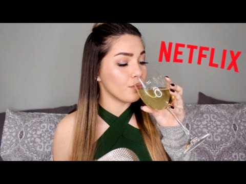 ASMR - Netflix & Wine | What I've Been Watching