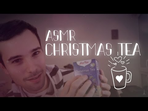 ASMR CHRISTMAS TEA (tapping)