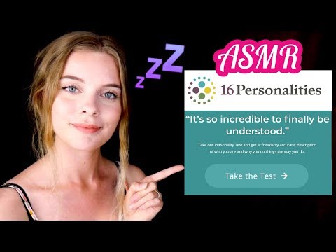 [ASMR] Tingly 16 Personalities Test For Your Relaxation (One year apart!) 💤