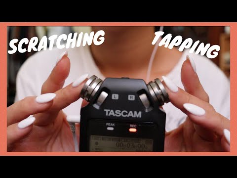 ASMR: scratching and tapping w/ acrylic nails