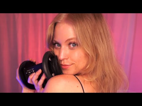ASMR All Up In Your Ears, Calm Breathing (Cheek Cupping, Ear Breathing And Visual Triggers)