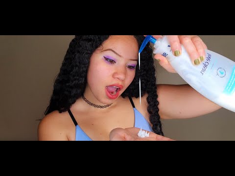 💋 GIRLFRIEND HELPS YOU RELAX WITH LOTION SOUNDS ROLEPLAY ASMR 💋