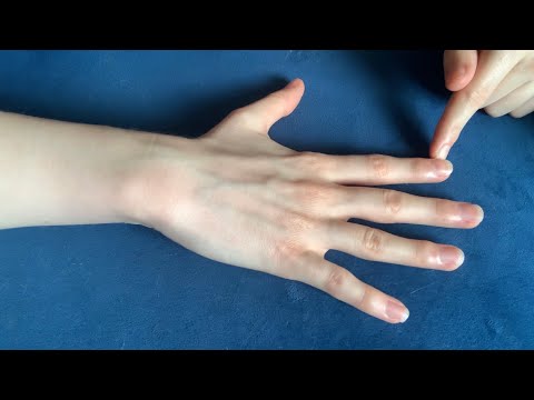 Finger and Hand Body Tracing and Rubbing ASMR | No Talking 🤐