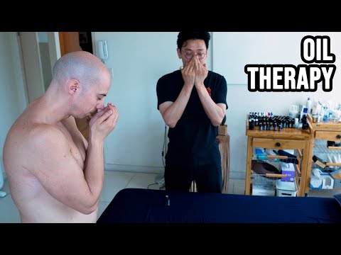 KOREAN MASSAGE THERAPY with 8 DIFFERENT OILS 🪔 SLOW and SOFT WHISPERING