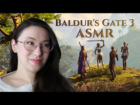 Baldur's Gate 3 ASMR 🦑 Cozy Adventures in Faerûn ✨ Close Up Whispering