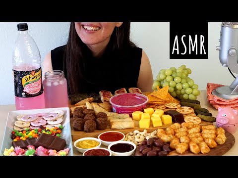 ASMR: New Year’s Eve Vegan Snack Platter (No Talking)