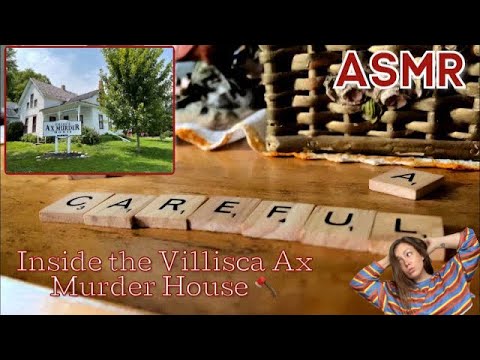 ASMR| Visiting the REAL LIFE Villisca House😳 (walk through) Travel Vlog #4