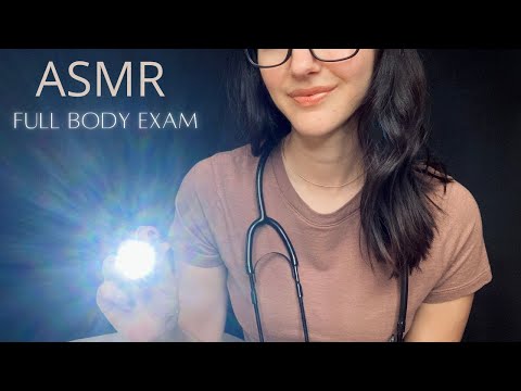 ASMR Head to Toe Medical Roleplay l POV Full Body Exam, Soft Spoken