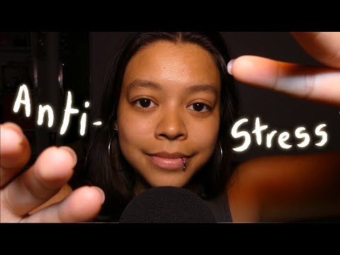 ASMR FR | Petite vidéo anti-stress de la rentrée 😴 (visuel et bruits de bouche)
