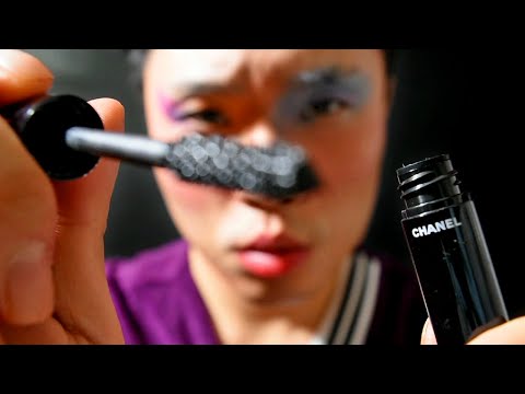Makeup on Yo Screen 💆🏻‍♀ ASMR: Chanel Mascara, MAC Curler Sounds ‧ Korean Roleplay ‧ 메이크업 롤플레이