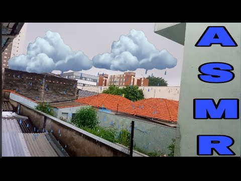 Asmr Barulho de Chuva(2 minutos)🌧🌧🌨