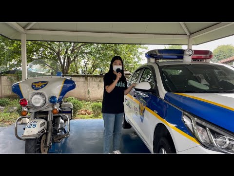 ASMR IN THE POLICE CAR /  motorcycle 🚓 👮‍♂️