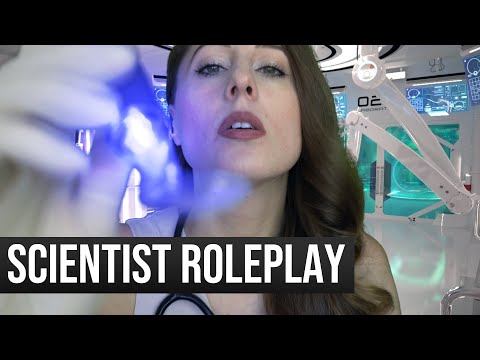 ASMR Roleplay –Scientist Experimenting on You - (Personal Attention, Touching Your Face)