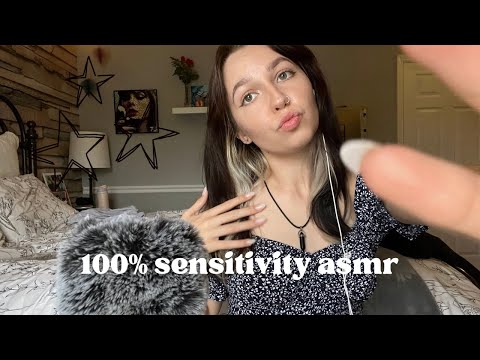 ASMR | 100% sensitivity 🎙️🫧(new triggers, mic, hand sounds)