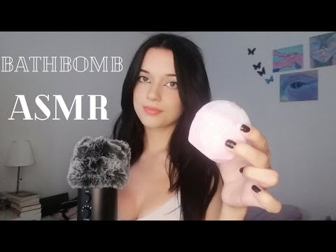 ASMR | ASMR with a BATHBOMB (fizzling sounds, scratching, tapping & more)
