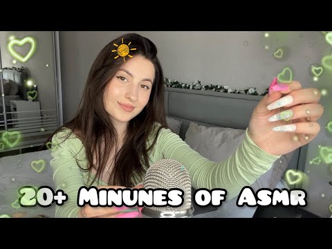 Asmr 20+ Minutes Of ASMR ( Fast &  Slow tapping and scratching) NO TALKING ASMR 🚫