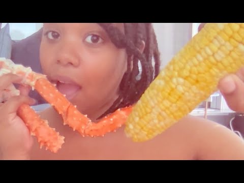 ASMR: Semi-Audible  ( Requested) ft Crab Boil 💗