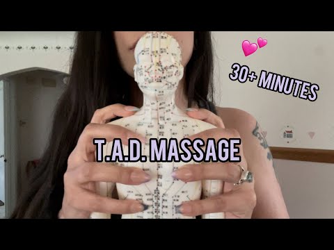 Fast Aggressive ASMR Acupuncture Doll Massage 💆‍♀️