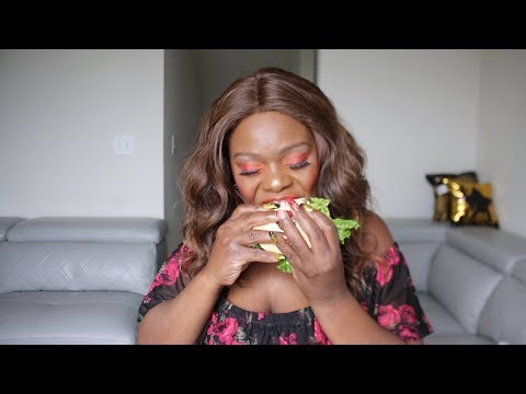 ChitChat  Ramble Eating Veggie Burger Mission*Let Go VBlog