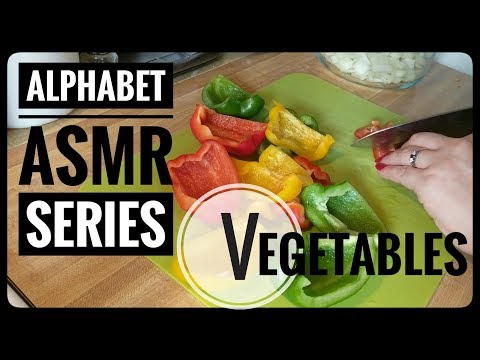 Vegetable Chopping || Lo Fi Alphabet ASMR Series