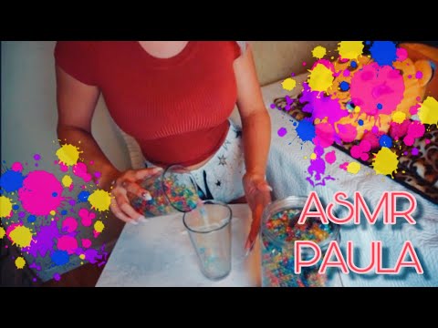 Playing with 500,000 Orbeez ASMR 🔴🟣🔵🟢🟡🟠🟤⚪️