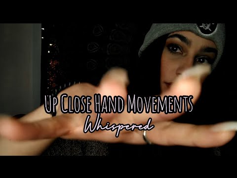 ASMR Fast & Aggressive Hand Movements, Hand Sounds (Whispered Voice Over)