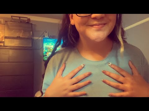 Asmr | Nail tapping, Fabric scratching, Mouth sounds, Tapping, Collarbone tapping..