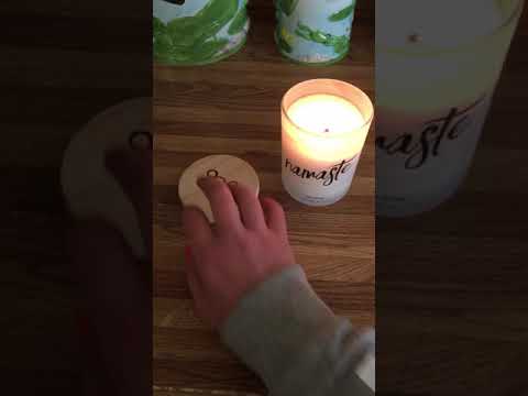 ASMR quick tapping by a candle ✨🕯