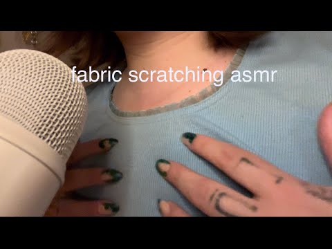 Fabric scratching ASMR ✨ no talking