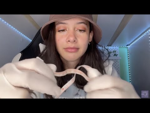 ASMR Hand Measuring and Ring Fitting Triggers
