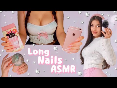 ༺ SUPER ASMR ༻　Doing my Nails　+ TAPPING