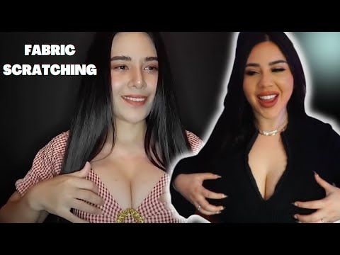 ASMR FABRIC SCRATCHING Reaction - ASMR WAN does it aggresive!