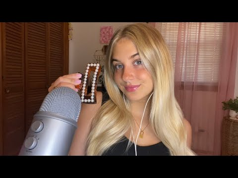 ASMR Tapping On My Favorite Things 💋 Tapping, Whispered Ramble, Scratching