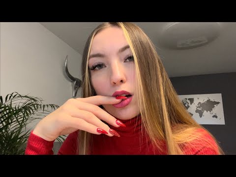 ASMR with MYSELF 👅 (body triggers, hand sounds, mouth sounds, hair brushing)
