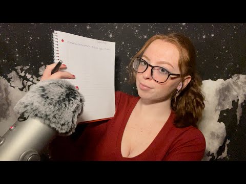 ASMR - Personal Assistant Helps Plan Your Day! 🖊🗓