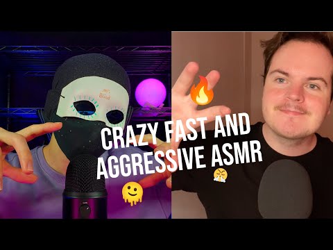 CRAZY FAST AND AGGRESSIVE ASMR TRIGGERS (Mr. Blind x @UnavoidableASMR Collaboration)