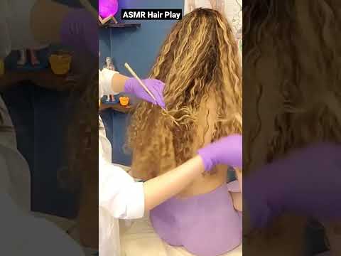 ASMR Hair Play