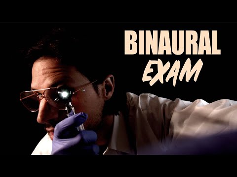 [ASMR] Binaural General Exam | Medical Roleplay | Soft Spoken | Up Close