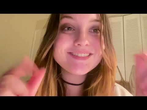 ASMR fast mouth sounds & finger snapping! SOOOO tingly!!