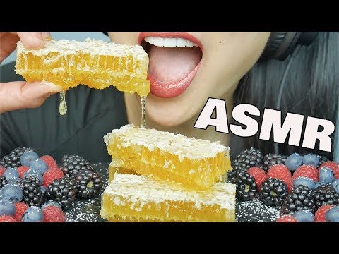 ASMR RAW Honeycomb (EXTREME EATING SOUNDS) NO TALKING | SAS-ASMR
