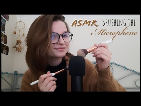 Brushing the microphone | Praliene ASMR 🍫