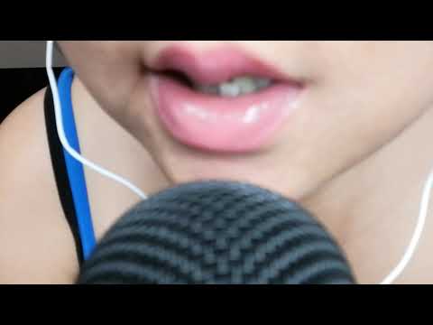 [asmr] kissing breathing wet mouth sounds 👄👅