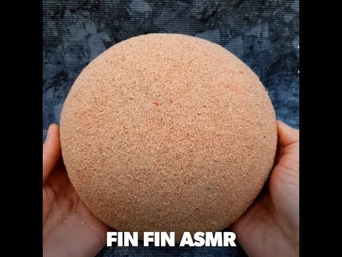 ASMR : Crumble+Shave Big Bun Sand #89