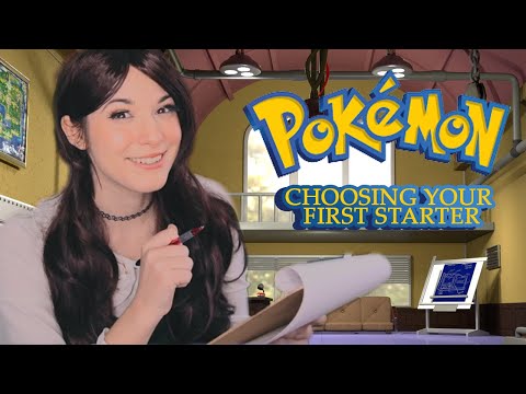 ASMR | Pokémon Professor Helps You Choose Your First Pokémon (Soft-Spoken ASMR)